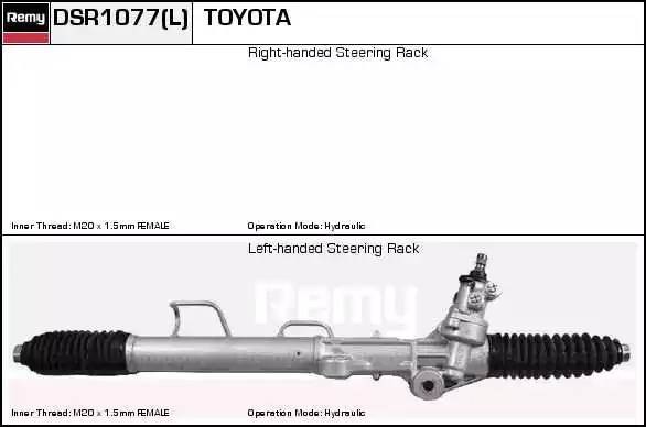 Рулевой механизм DSR1077L DELCO REMY