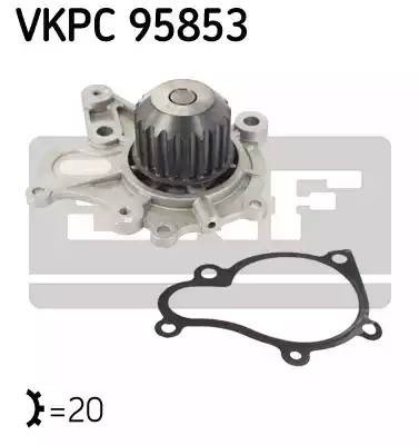 Водяной насос VKPC95853 SKF