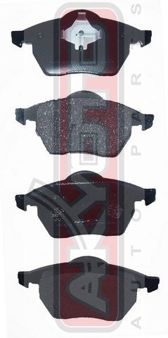 Колодки тормозные дисковые AKD-0195 AKYOTO