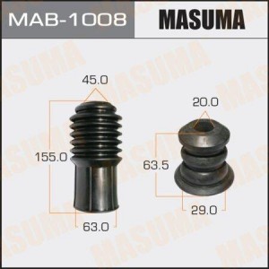 Отбойник с пыльником амортизатора подвески (комплект) MAB-1008 MASUMA