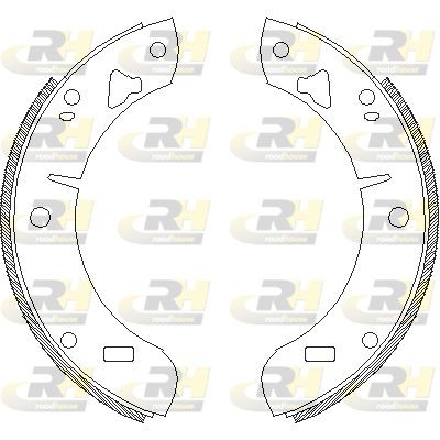 Комплект тормозных колодок 403900 ROADHOUSE