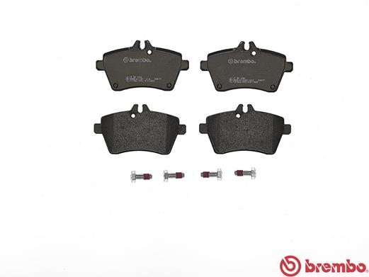 Комплект тормозных колодок, диско P50056 BREMBO