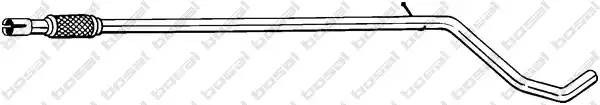 Выпускной трубопровод 952-141 BOSAL