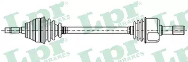 Приводной вал DS21062 LPR
