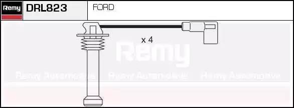 Ккомплект проводов зажигания DRL823 DELCO REMY