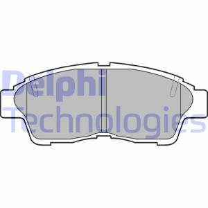 Комплект тормозных колодок, диско LP789 DELPHI