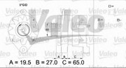Генератор 436462 VALEO PHC