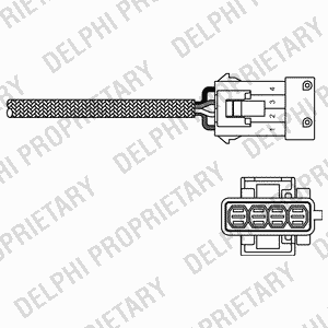 Лямбда-зонд ES10797-12B1 DELPHI