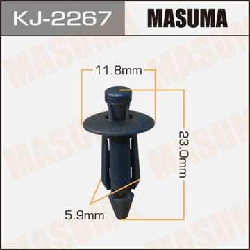 Клипса крепежная KJ2267 MASUMA