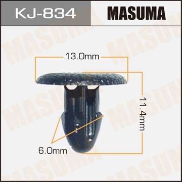 Клипса крепежная KJ834 MASUMA