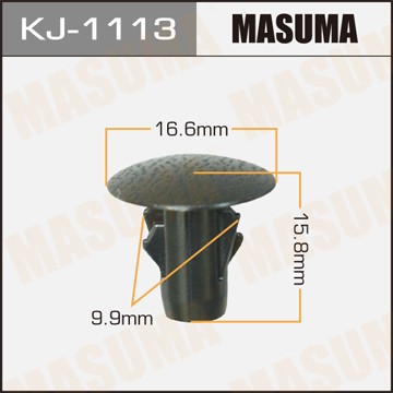 Клипса крепежная KJ1113 MASUMA