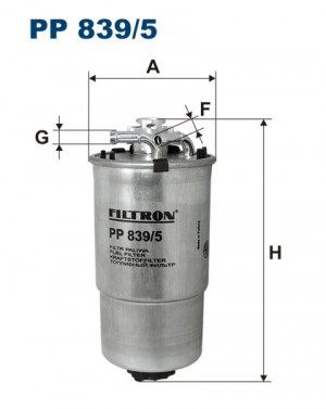Фильтр топливный PP8395 FILTRON