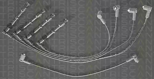 Ккомплект проводов зажигания 88604154 TRISCAN