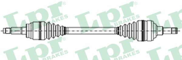 Приводной вал DS21048 LPR