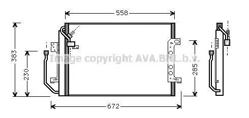 Конденсатор, кондиционер MS5257 AVA
