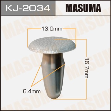 Клипса крепежная KJ2034 MASUMA
