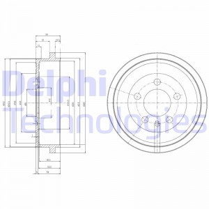 Тормозной барабан BF463 DELPHI