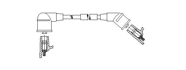 Провод зажигания 371E34 BREMI