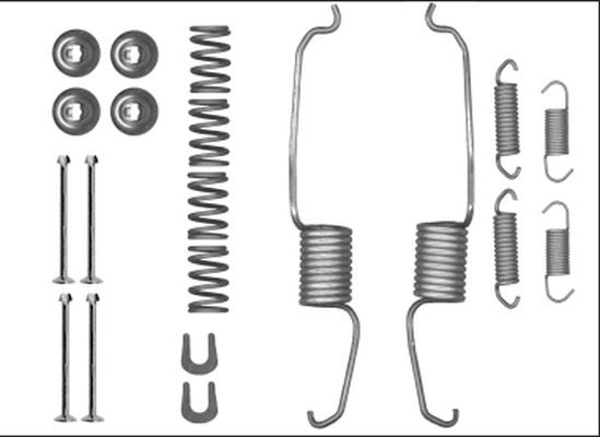 Конденсатор, кондиционер 8FC351038411 HELLA