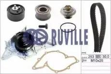 Водяной насос + комплект зубчатого ремня 55490702 RUVILLE