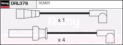 Ккомплект проводов зажигания DRL378 DELCO REMY