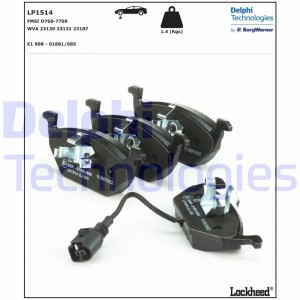 Главный тормозной цилиндр LM80166 DELPHI