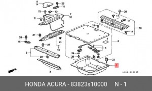 Деталь 83823S10000 HONDA