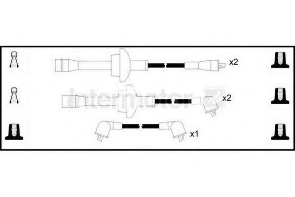 Ккомплект проводов зажигания 73603 STANDARD