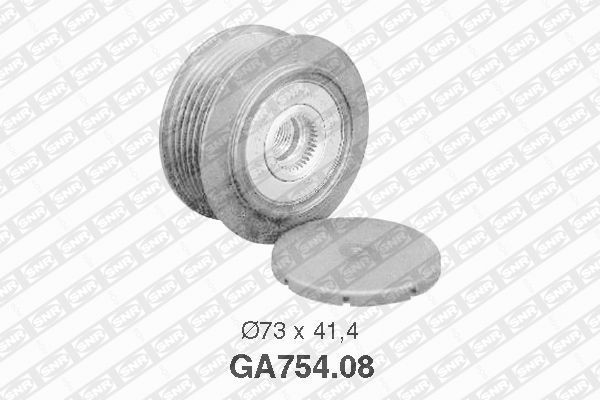 Механизм свободного хода генератора GA75408 NTN SNR