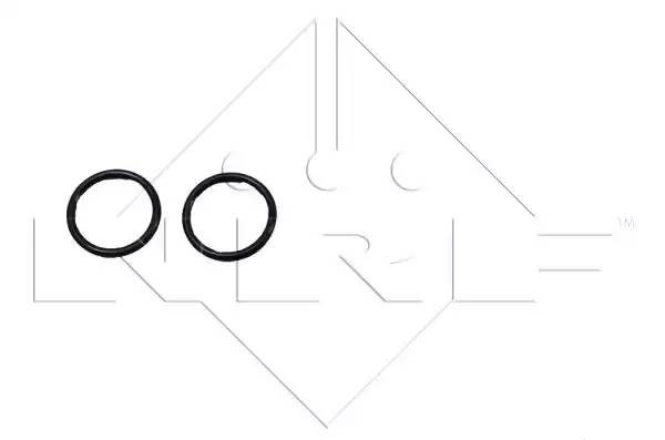 Теплообменник, отопление салона 58223 NRF