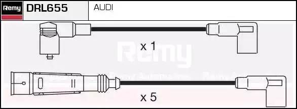Ккомплект проводов зажигания DRL655 DELCO REMY