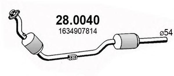 Катализатор 280040 ASSO