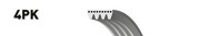 Поликлиновой ремень 4-PK-655 GATES