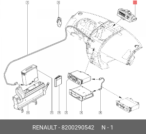 Деталь 8200290542 RENAULT