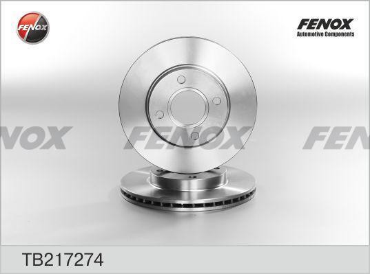 Диск тормозной TB217274 FENOX