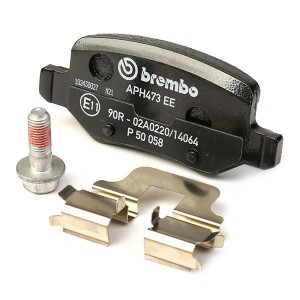 Комплект тормозных колодок, диско P50058 BREMBO