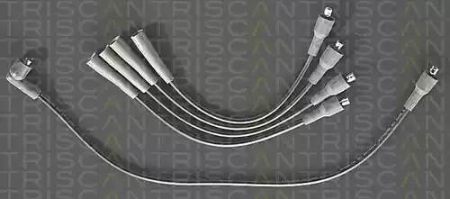 Ккомплект проводов зажигания 88604404 TRISCAN