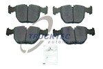 Комплект тормозных колодок, диско 08.34.100 TRUCKTEC