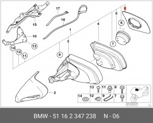Деталь 51 16 2 347 238 BMW
