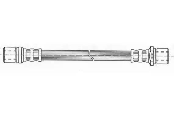 Тормозной шланг J3707020 H B JAKOPARTS NIPPARTS