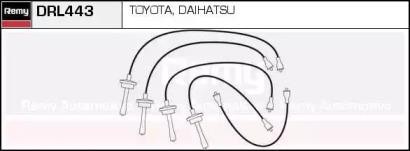 Ккомплект проводов зажигания DRL443 DELCO REMY