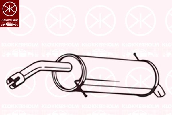 Крыло 9523313A1 KLOKKERHOLM
