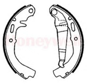 Комплект тормозных колодок 361185B BENDIX JURID