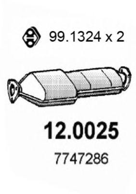 Катализатор 120025 ASSO