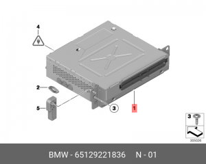 Головное устройство 65129221836 BMW