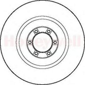 Тормозной диск 561467B BENDIX JURID
