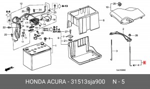 Деталь 31513SJA900 HONDA