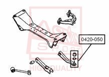 Опора шаровая подвески 0420-050 ASVA