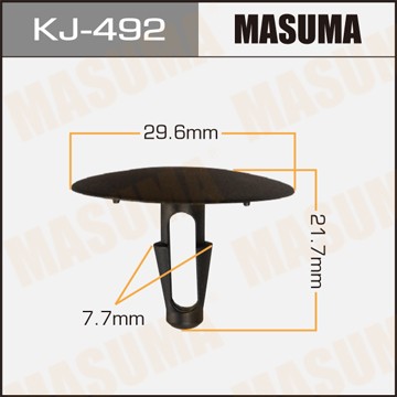 Клипса крепежная KJ492 MASUMA