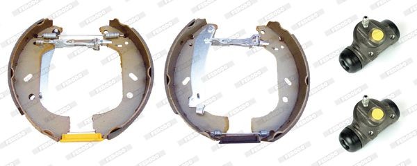 Комплект тормозных колодок FMK242 FERODO